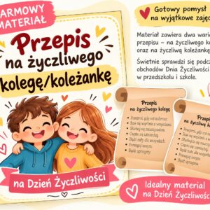 Przepis na życzliwego kolegę i koleżankę – DARMOWY PDF