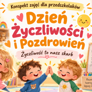 Dzień Życzliwości i Pozdrowień – gotowy scenariusz zajęć dla przedszkolaków PDF